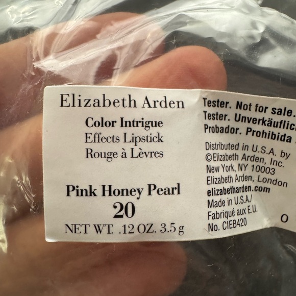 Elizabeth Arden Color Intrigue Effects Lipstick in Pink Honey Pearl 20 - Picture 3 of 10